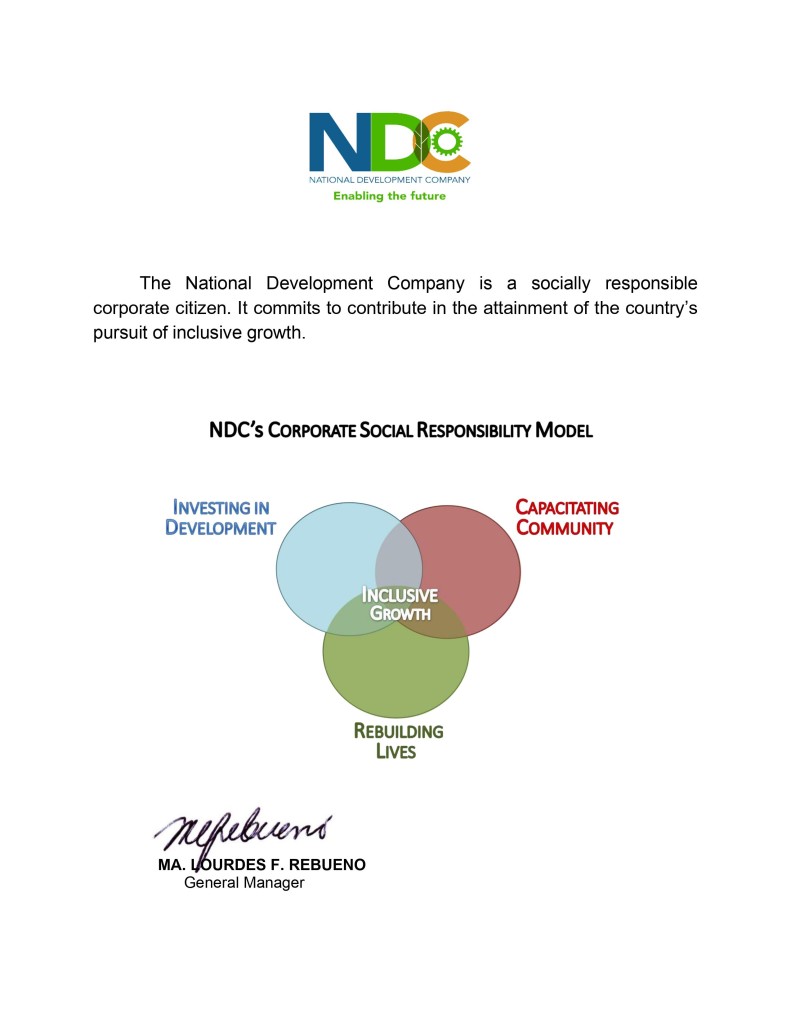 NDC's CSR Statement