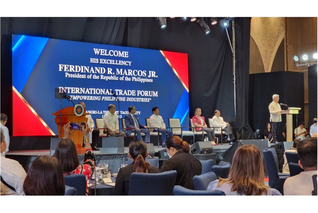 NDC represented by General Manager Mr Anton Mauricio attends the International Trade Forum held in June 2023- edited